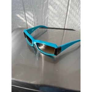 Spy Optic‎ Abbey Teal Blue Sporty Sunglasses Square Frame